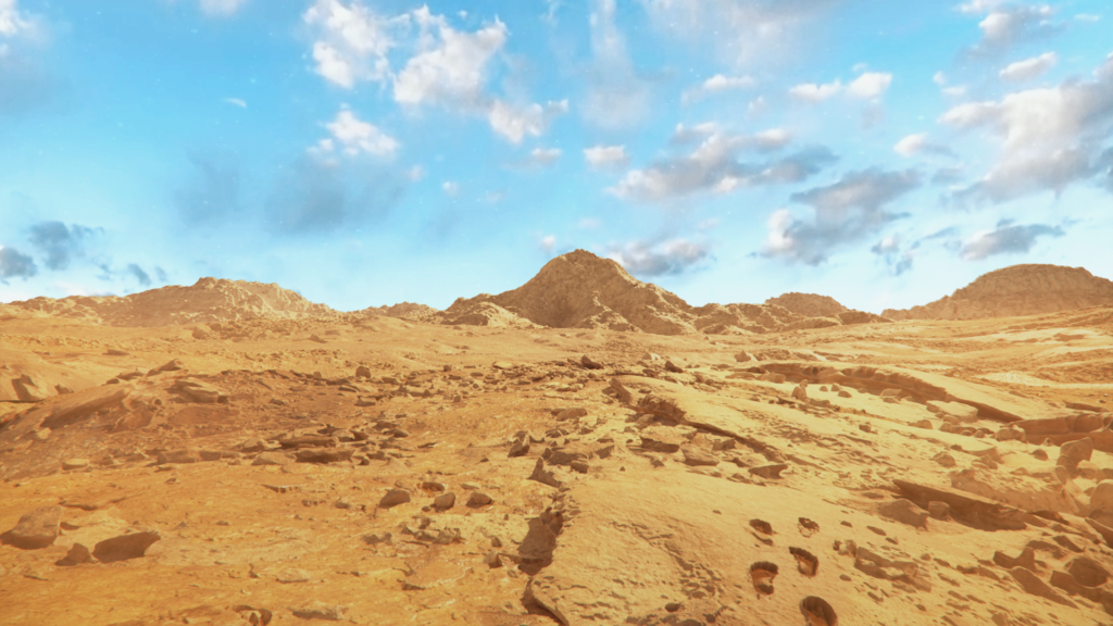 The Walker - desert day